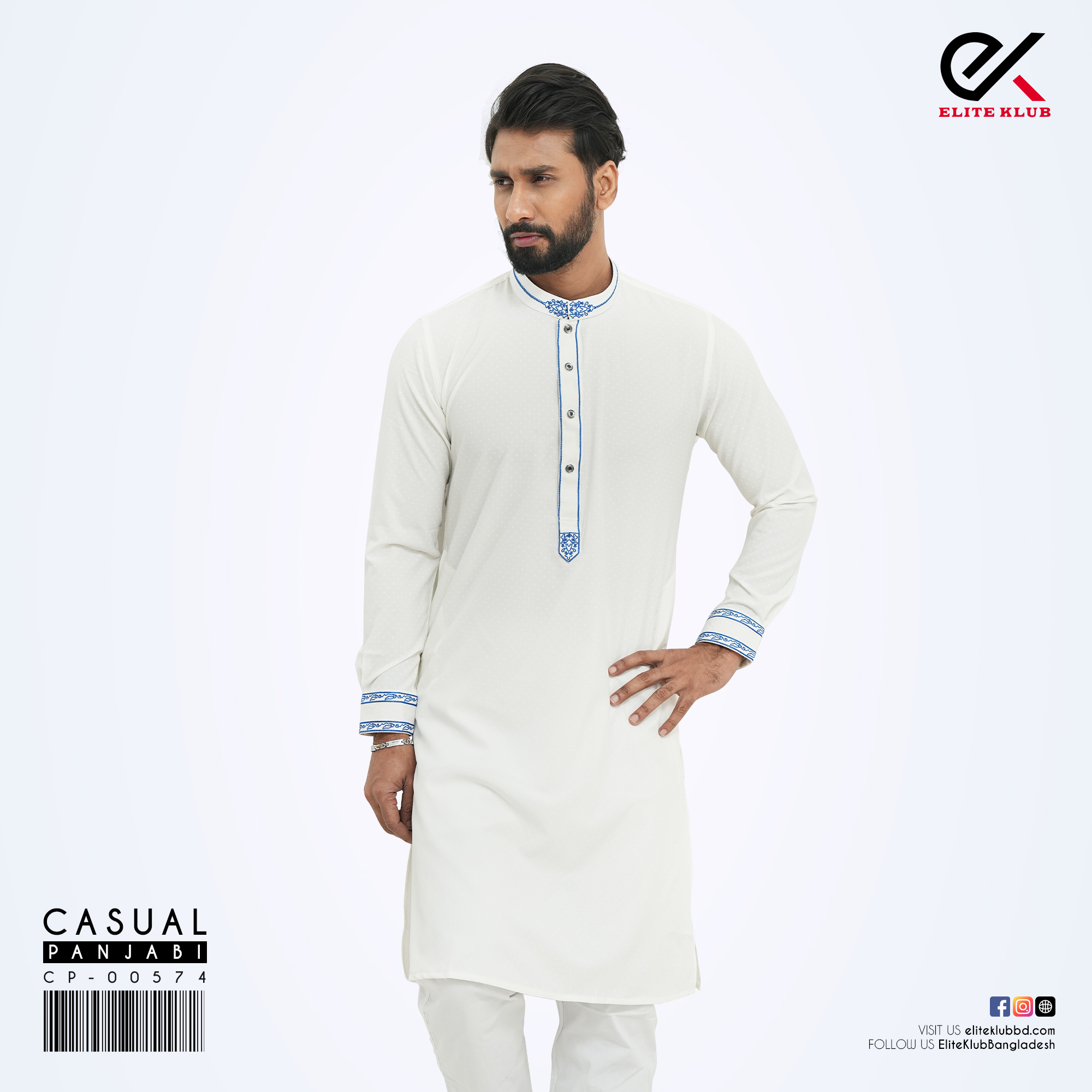 CP-00574 Casual Panjabi | CP-00574 - Image 1